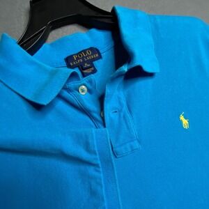 Polo Ralph Lauren Men's‎ Blue Short Sleeve Classic Fit Polo Shirt XL